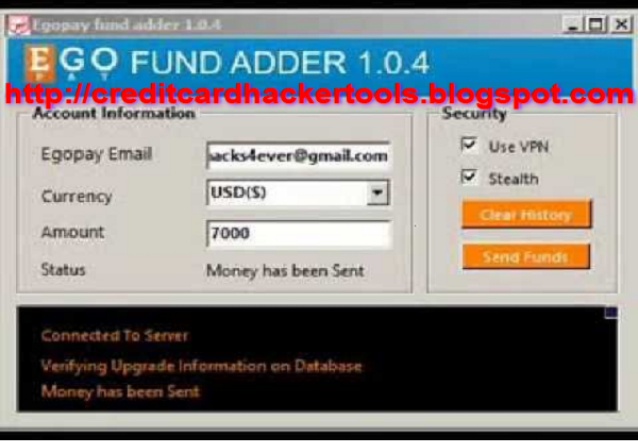 credit card money adder software download